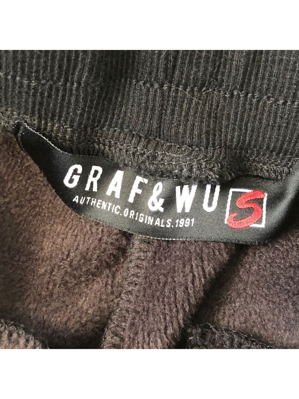 Graf & Wu Letter Tape “Cartel” Joggers Size Small - Picture 6 of 7